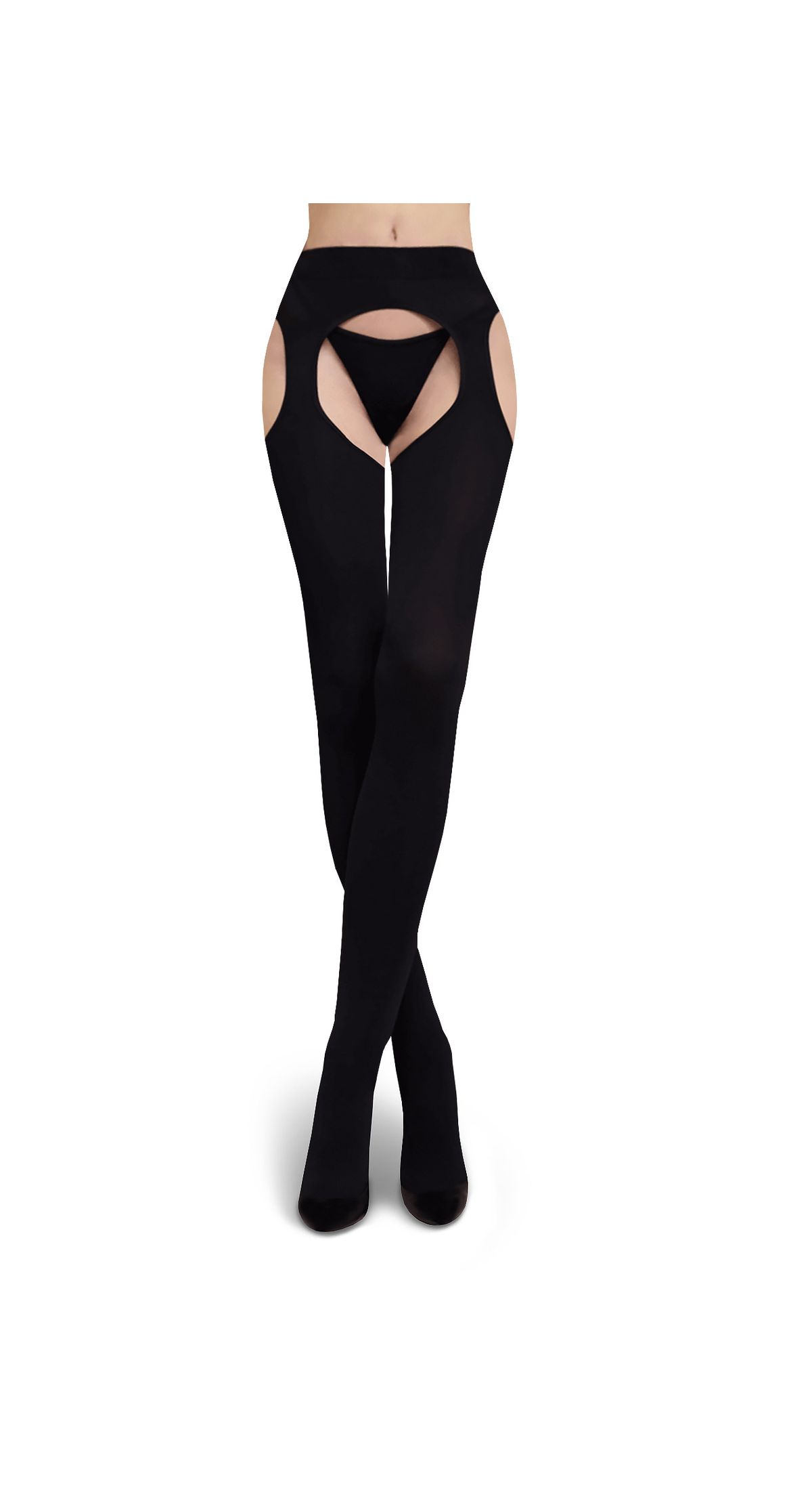 Купить женские колготки с вырезом Trasparenze Cortina strip-panty в Москве  — интернет-магазин Mademoiselle
