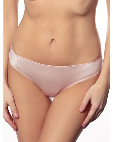 Трусы женские MELLE ML1101 Трусы Braziliana - серебристая пудра