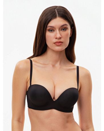 Бюстгальтер MELLE ML0519 Бюстгальтер Gioia балконет (балконет extra push-up) - черный