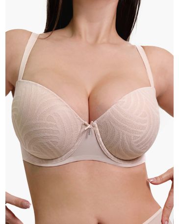 MELLE ML1415 Бюстгальтер Comfort (балконет) - бежевый бисквит