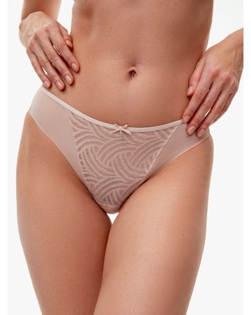 Трусы женские MELLE ML1402 Трусы бразилиана - бежевый бисквит
